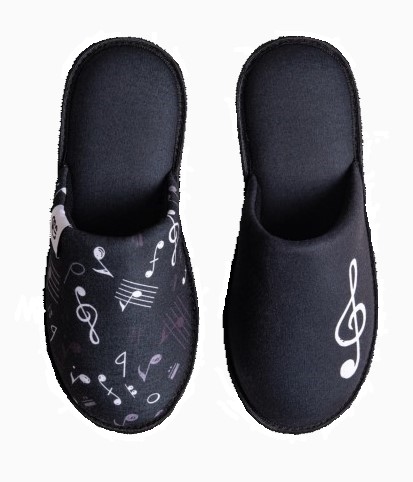 

Wesołe kapcie Muzyka r 42-43_pantofle_30,5 cm