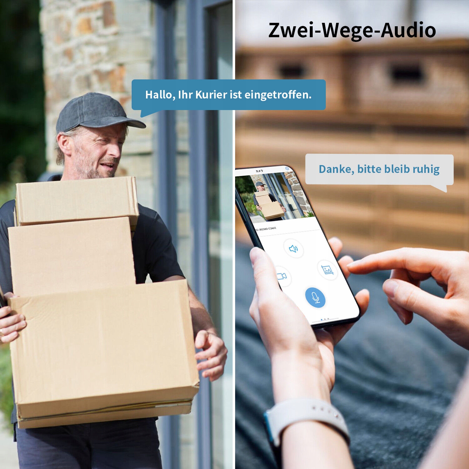 ZEWNĘTRZNA KAMERA SOLARNA OBROTOWA IP WIFI FULL HD Zasięg podczerwieni 25 m