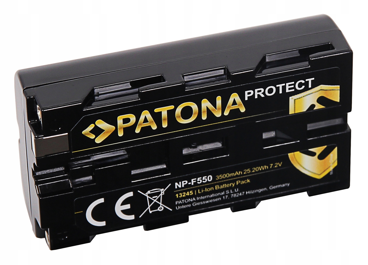 Akumulator NP-F550 Patona Protect 3500mAh do Sony Panasonic Blaupunkt