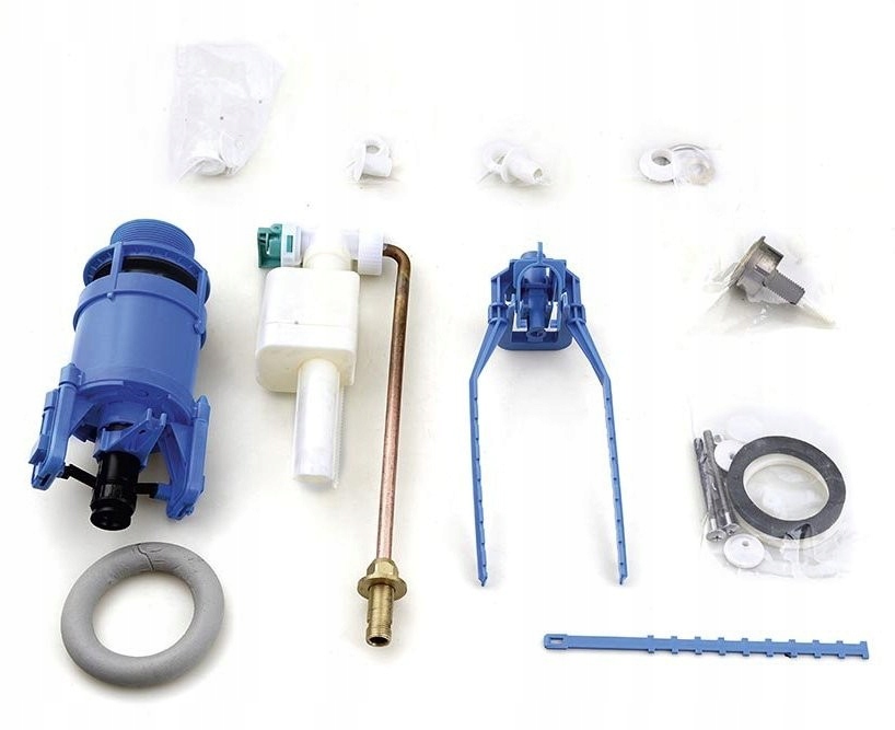 Splachovací set, spodné plnenie 1/2", bronz (750993) /sm/