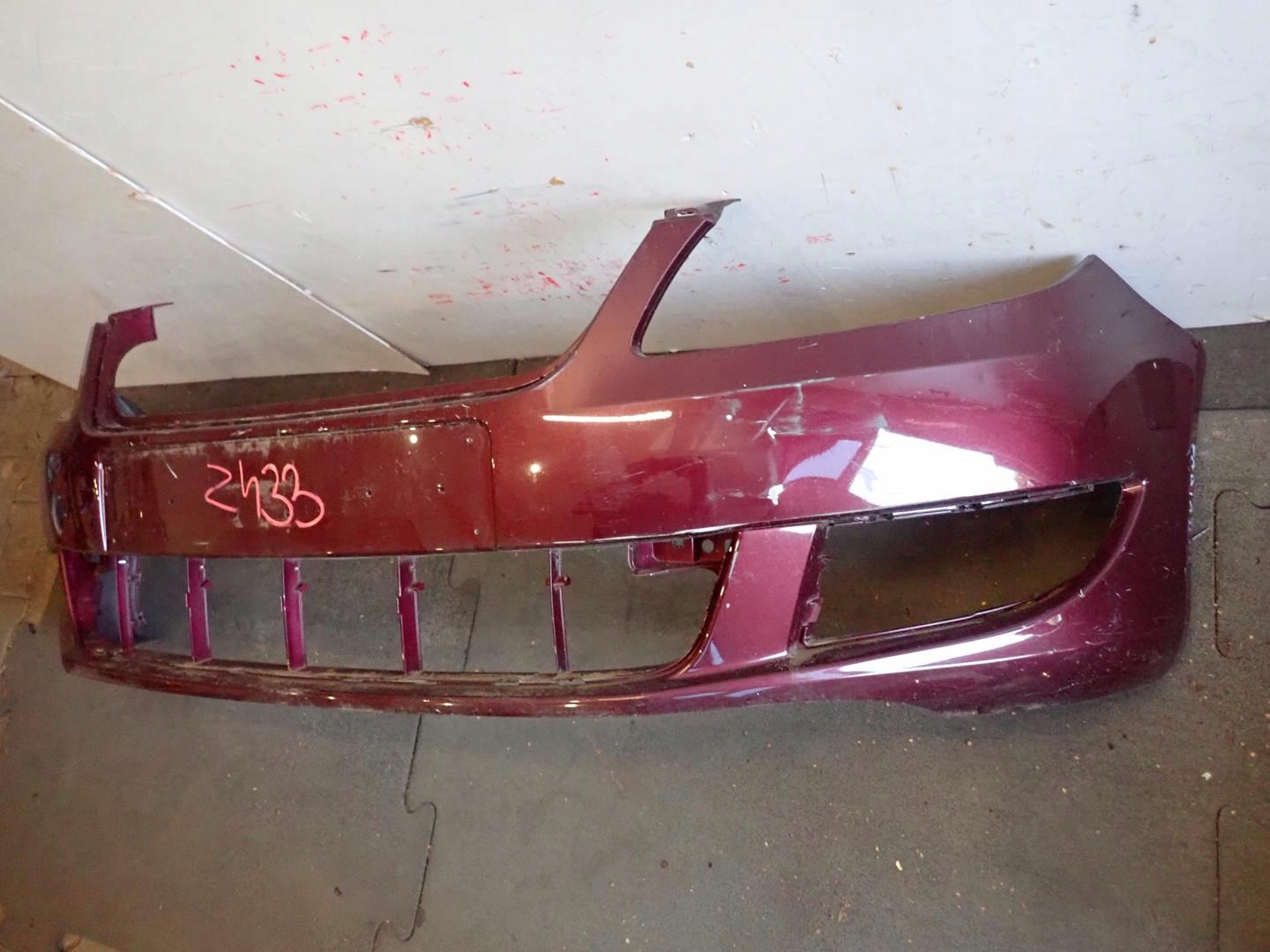bumper front front SKODA FABIA II LIFT 2010-2014 5J0807221D