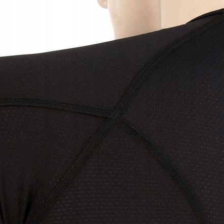 Sensor Coolmax Tech pánské triko kr.rukáv černá velikost S
