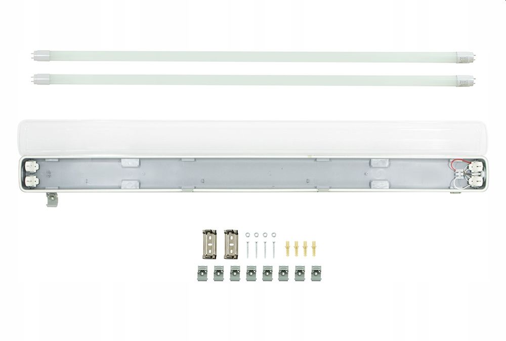 Oprawa hermetyczna T8 120 + 2x Świetlówki LED Marka SuperLED