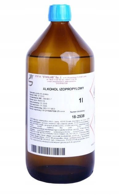 

Alkohol Izopropylowy PROPAN-2-OL Ipa Cz.d.a 1L