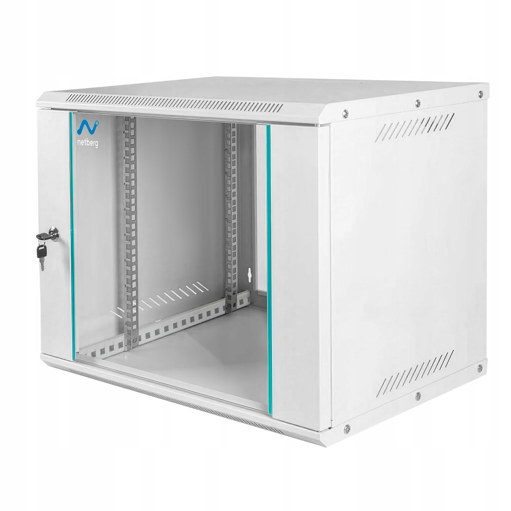 Szafa szafka Rack 19" 9U Netberg Basic Wisząca Instalacyjna 463x600mm