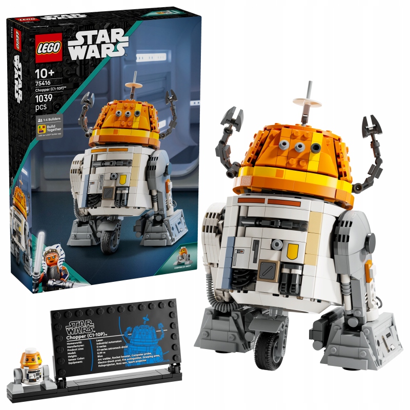 Lego Star Wars 75416 Astro-droid Chopper (C1-10P)