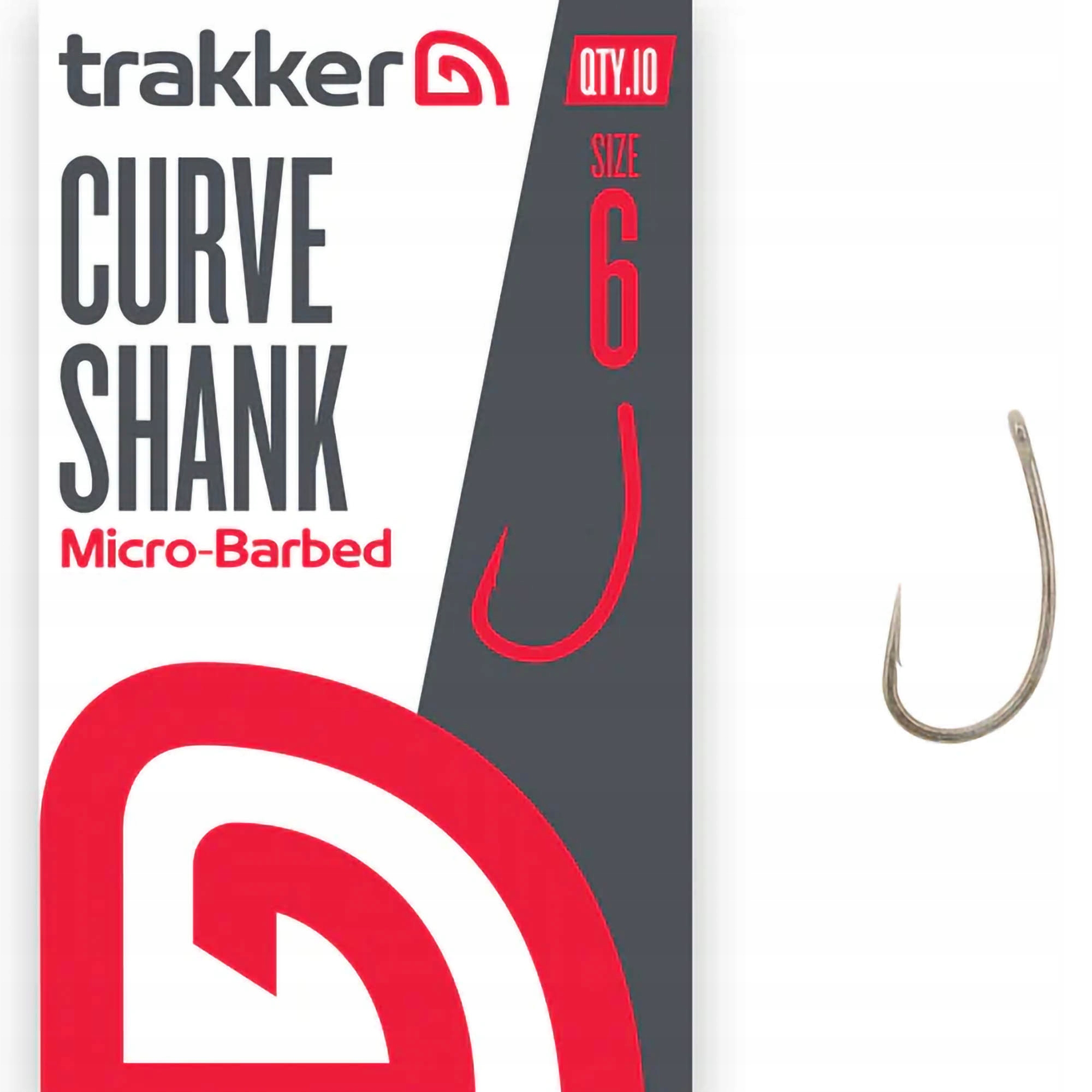 Haczyki Trakker Curve Shank Hooks Micro Barbed Roz.6 227110
