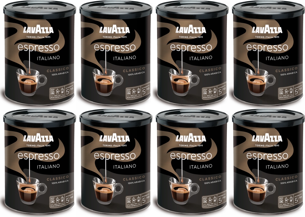 Kawa Lavazza Espresso Italiano puszka 250g x 8