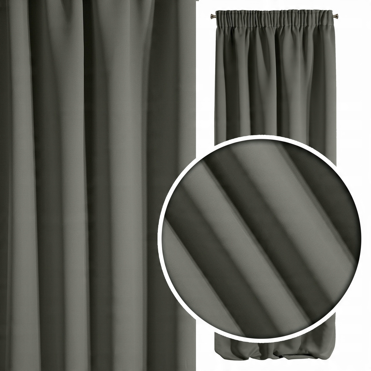 

Zasłona Blackout Eurofirany Premium żabki 135x270