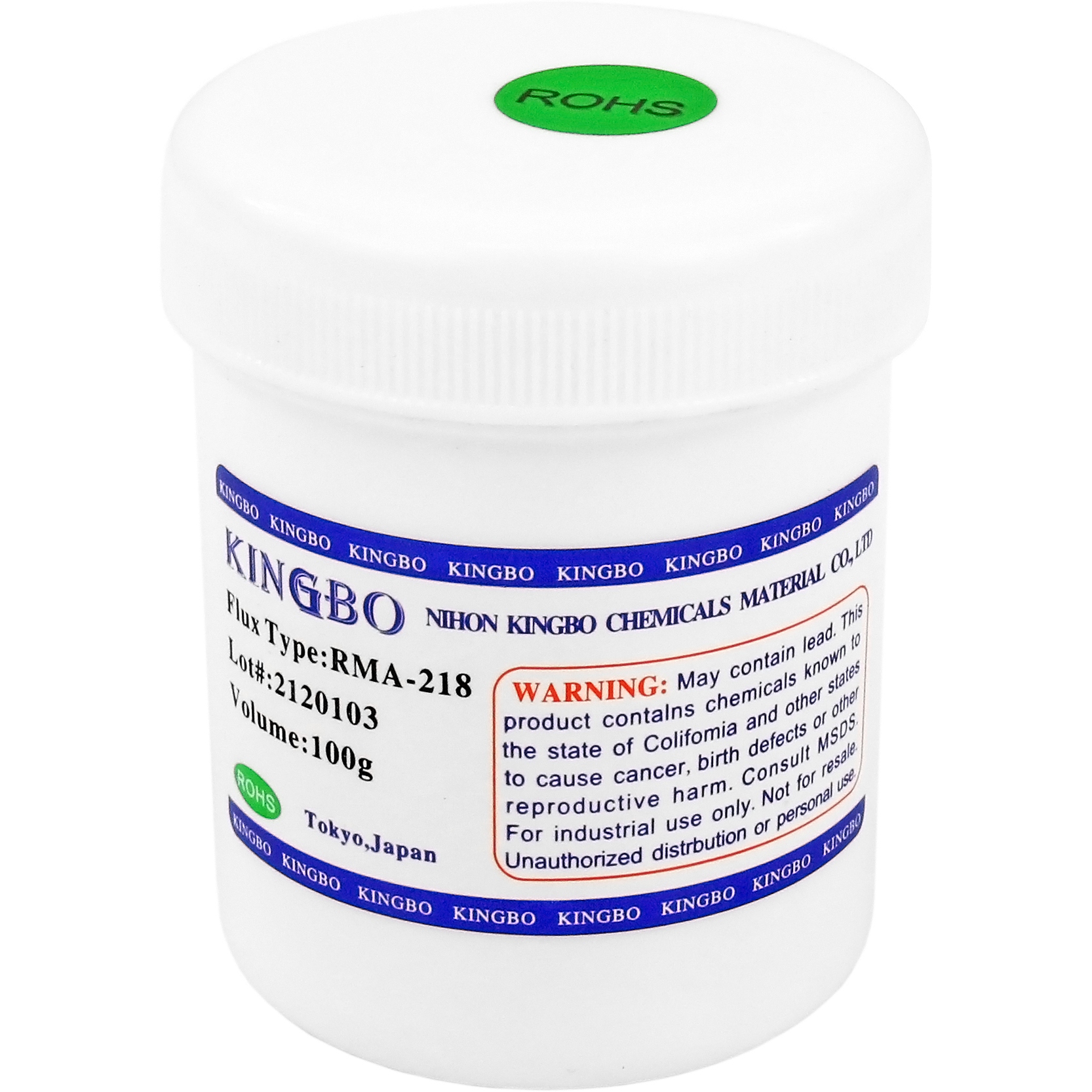 

Flux Topnik Pasta Smd Bga Kingbo RMA-218 100g