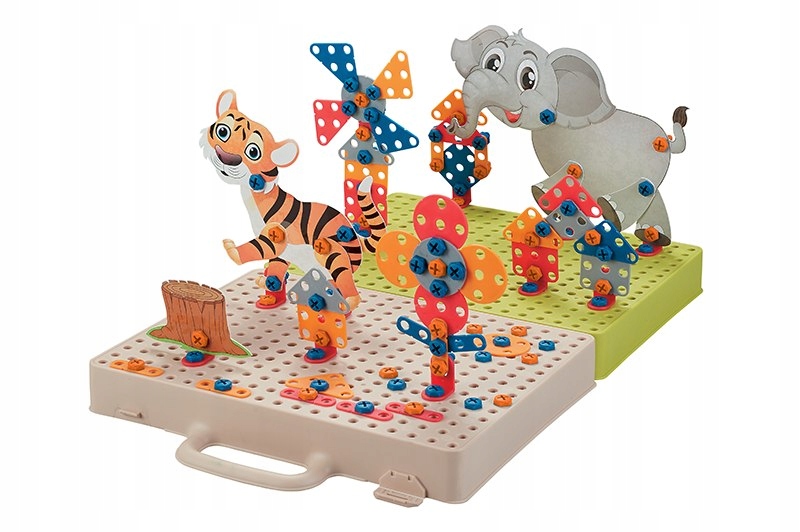 Zestaw do Skręcania Mały Majsterkowicz Z WKRĘTARKĄ Marka Artyk