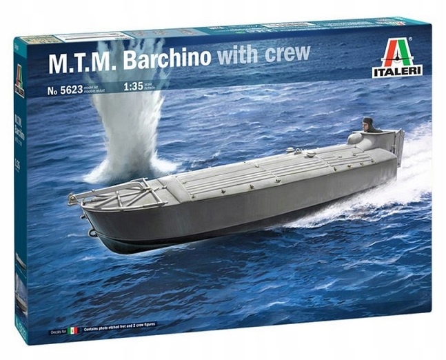 1:35 M.t.m. Barchino with crew útočný člun