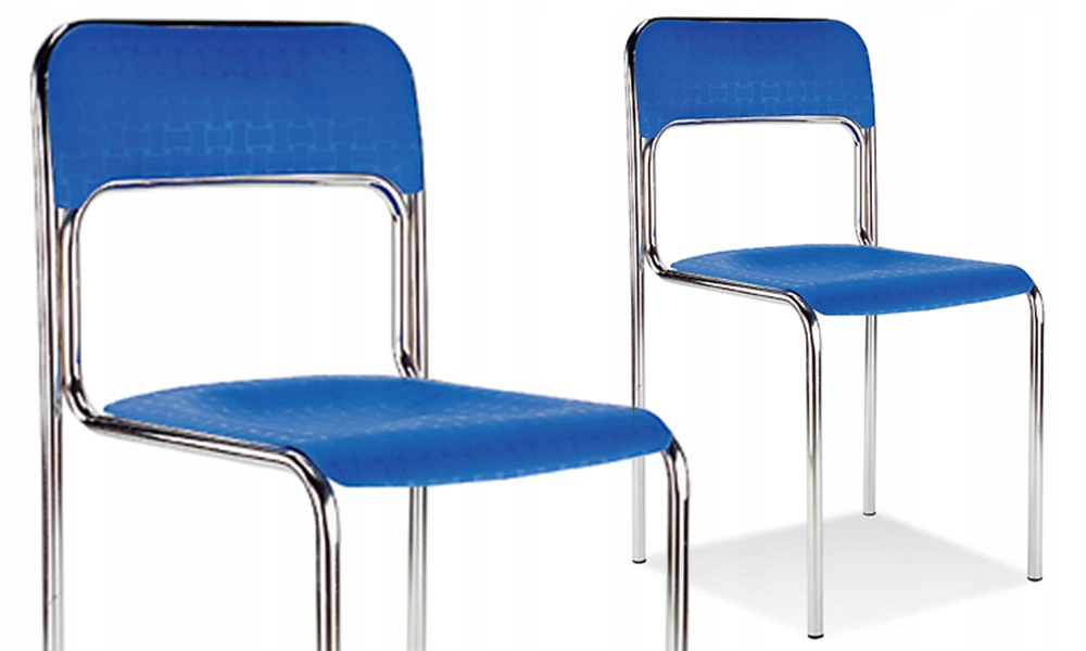 KRZESŁO CORTINA stołówka szkoła niebieski K31 Marka Nowy Styl