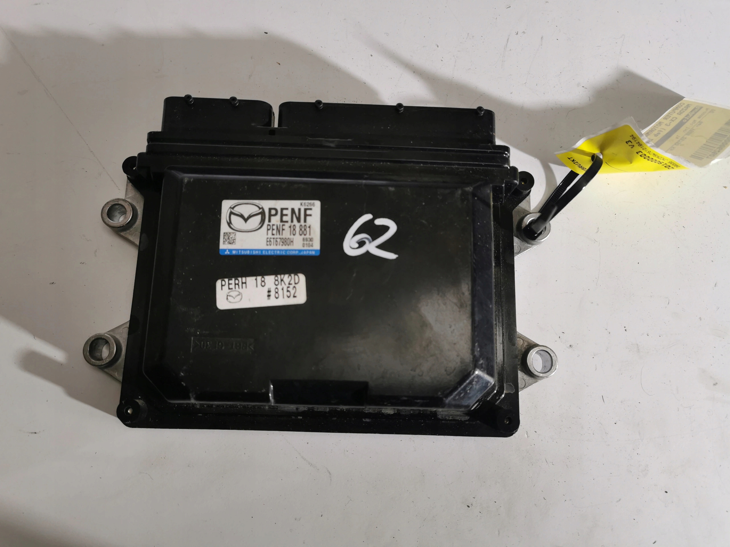 MAZDA CX-3 2.0B PENF18881 E6T67980H computer ECU