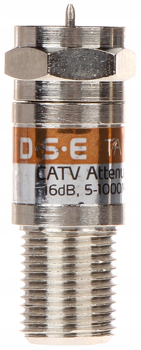 Tłumik stały 16dB DSE TA01-16 5-1000 MHz Kod producenta TA01-16