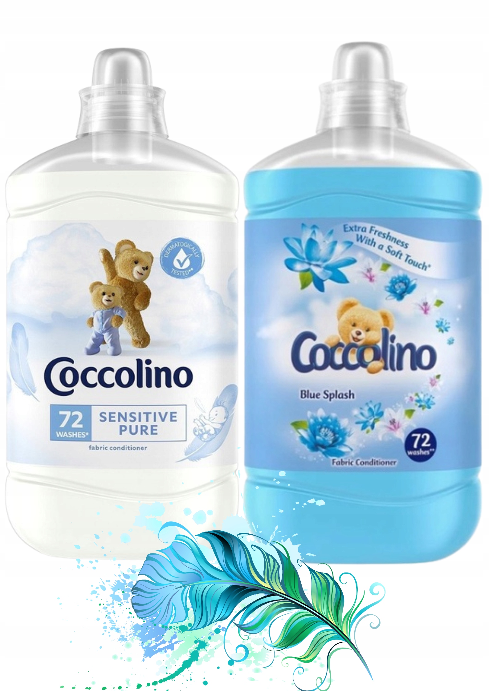 

Coccolino płyn do płukania Blue Sensitive 2x1.8l