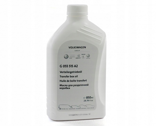 G055515A2 - AUDI OE ATF МАСЛО ДЛЯ РОЗДАВАЛЬНОЇ КОРОБКИ