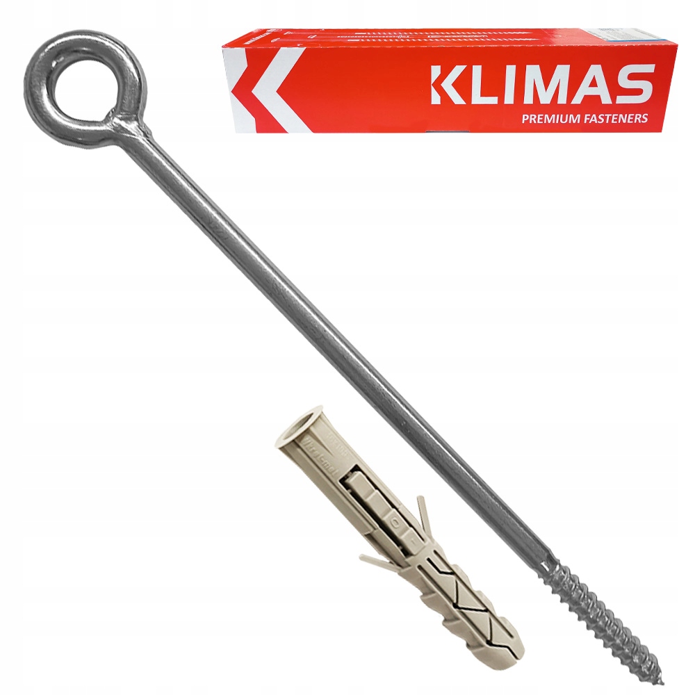 Rozperné Kolíky S Očkovým Hákom 16x300 15ks Klimas