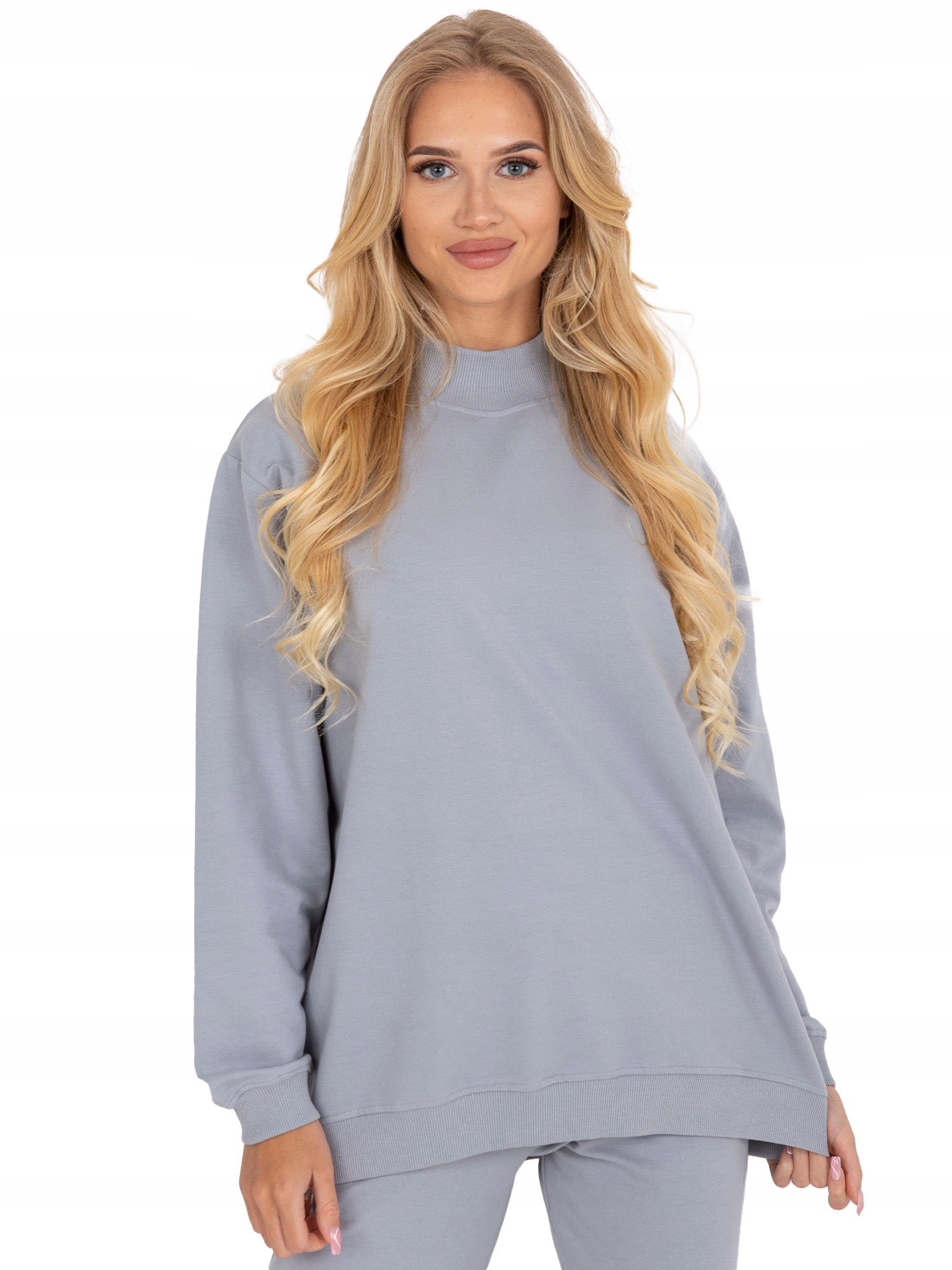 

Dresowa Bluza damska oversize z bawełny S/m
