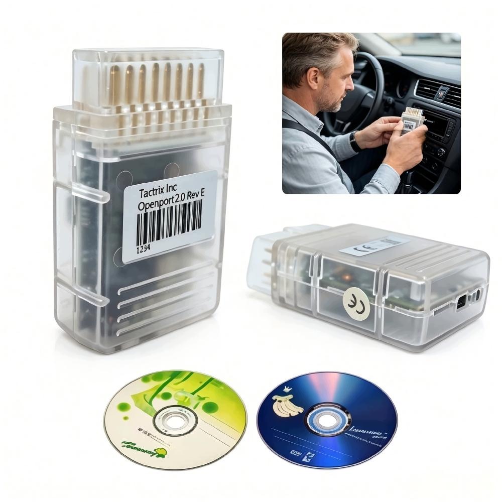 Automobilový Konektor OBD2 Can 2.0 Openport Usb 2.0 Pro Ladění Čipů Ecu