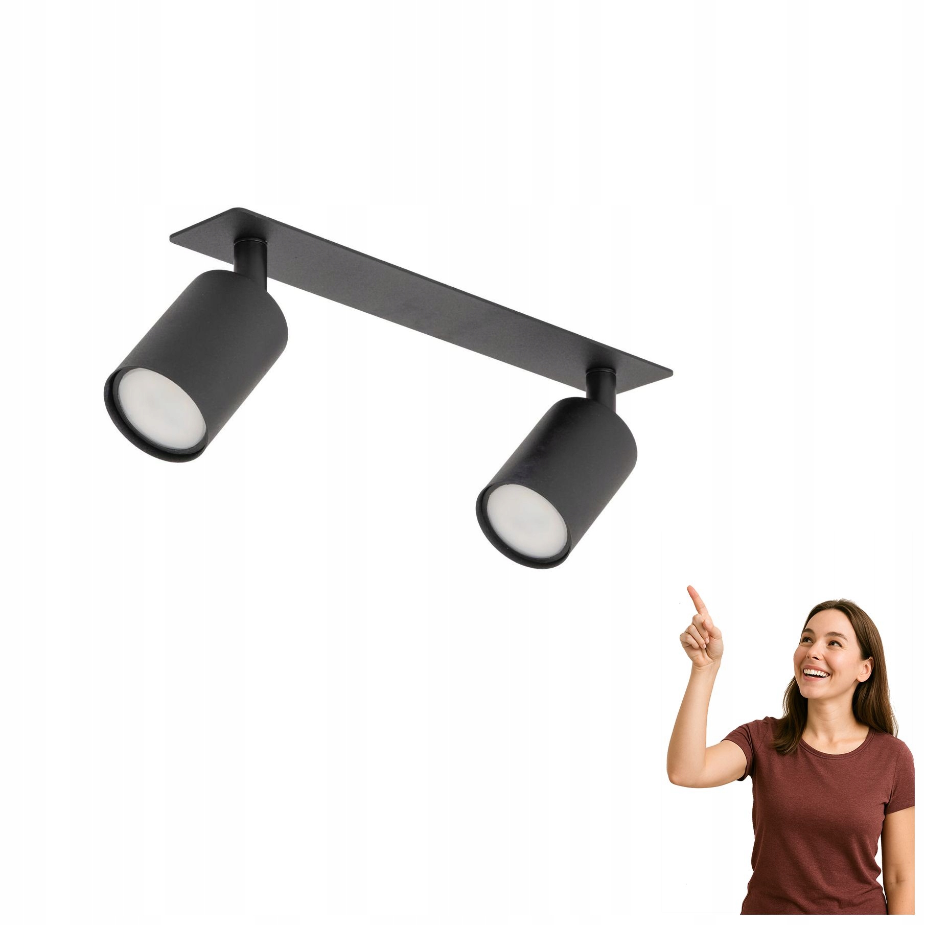 Podomítková spotová lampa Nex Black 10799 Tk Lighting
