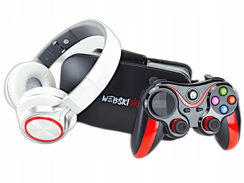 Brýle Vr sluchátka Gamepad Bezdrátový