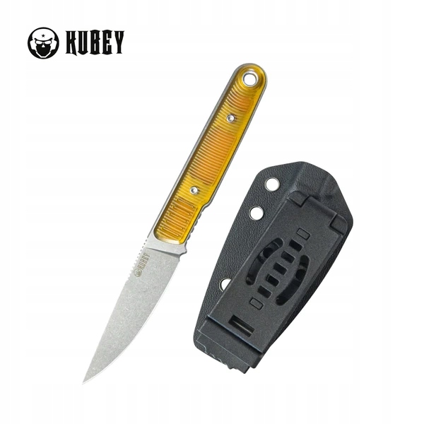 Nůž Kubey Jl Ultem, Bead Blasted 14C28N od Justina Lundquista (KU356C)