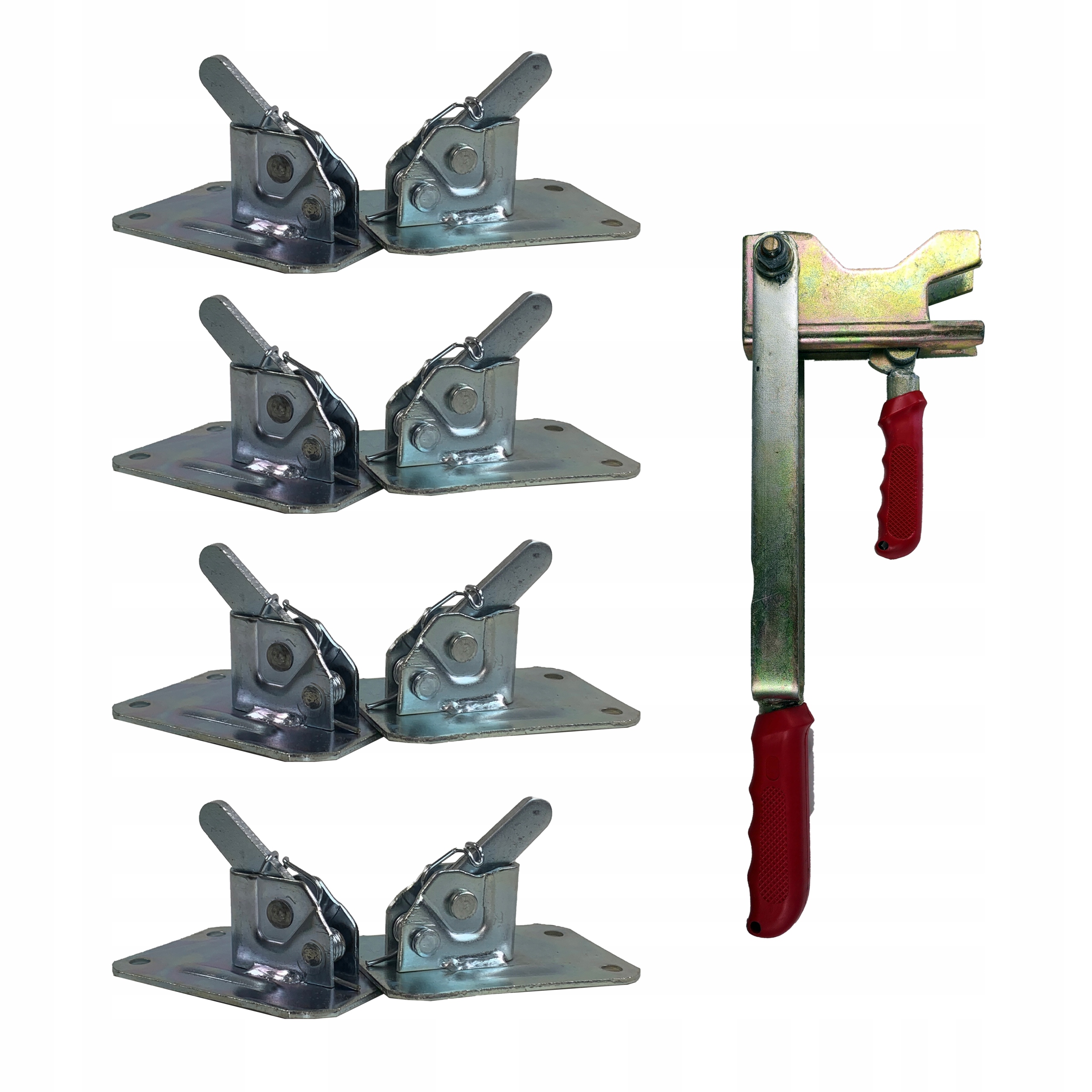 żabka zacisk ocynkowany 200szt+ klucz gratis