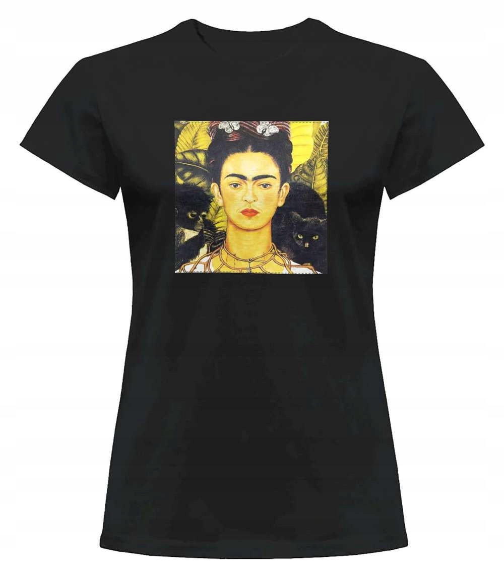 

Bluzka damska z naszywką Frida Kahlo