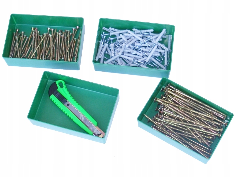 10x Pojemnik na drobiazgi EuroPlus 108x162x45 Marka Patrol