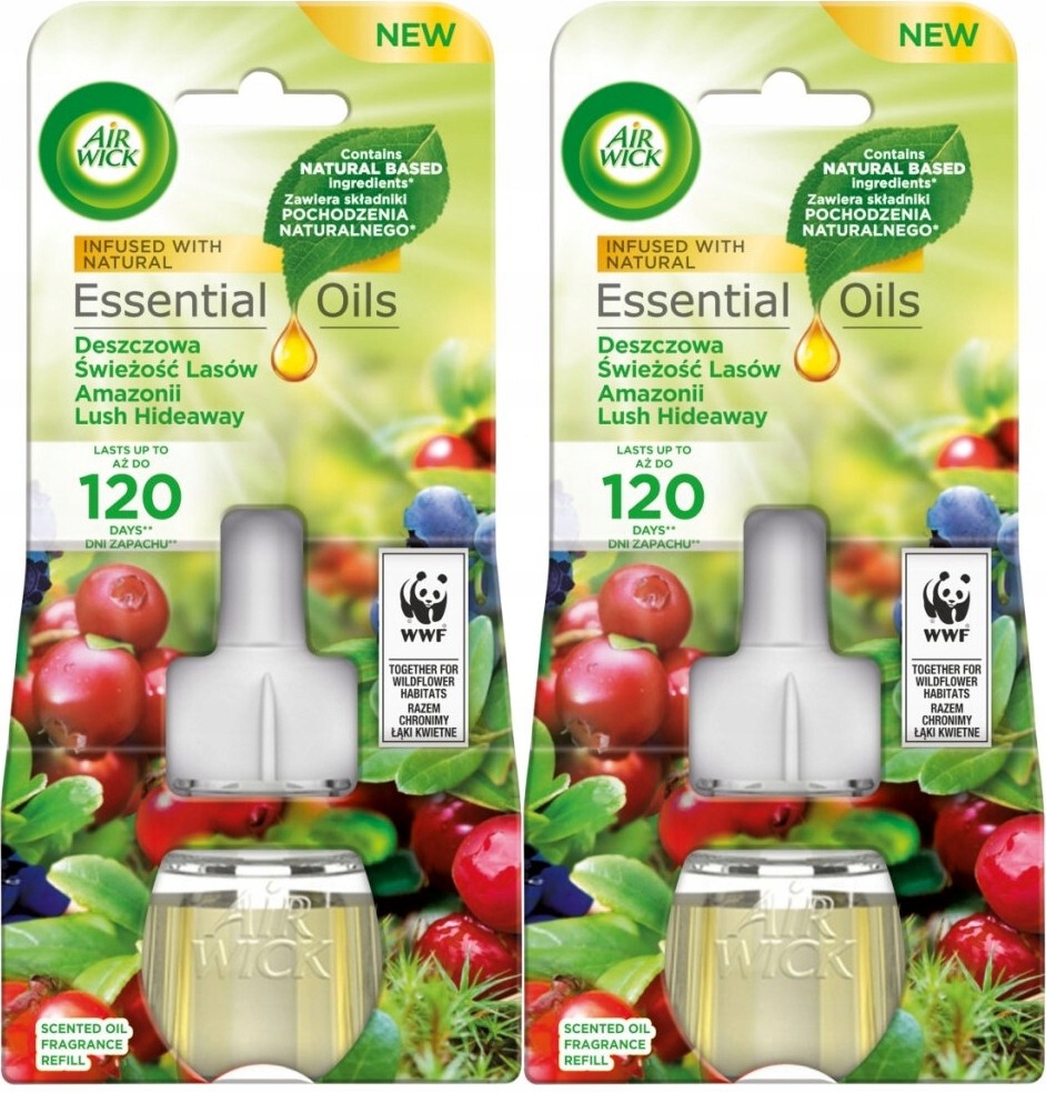 

Air Wick Wkład Deszczowa Świeżość Amazonia 19ml x2