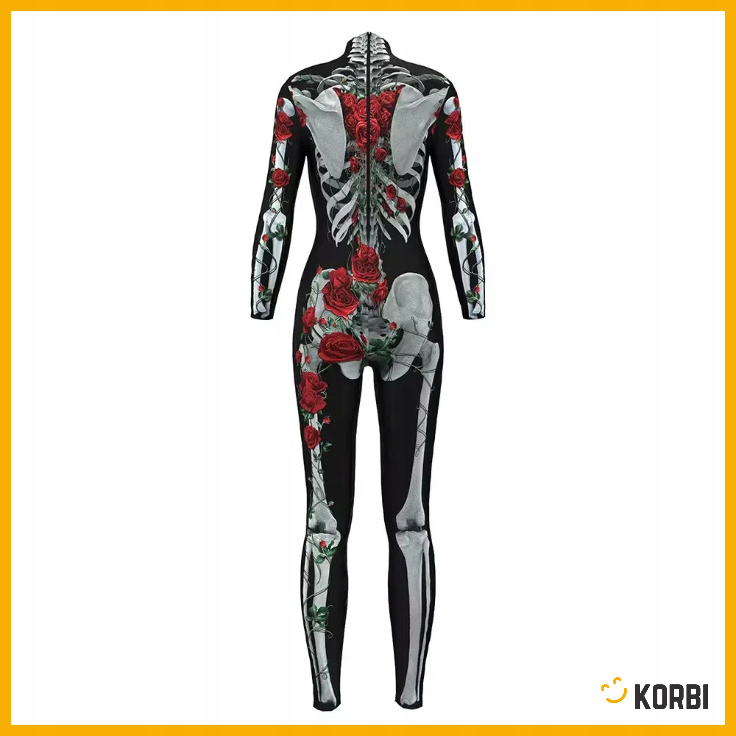 SZKIELETORKA STRÓJ KOŚCIOTRUP Z RÓŻAMI KOMBINEZON HALLOWEEN KARNAWAŁ L EAN (GTIN) 5907068866041