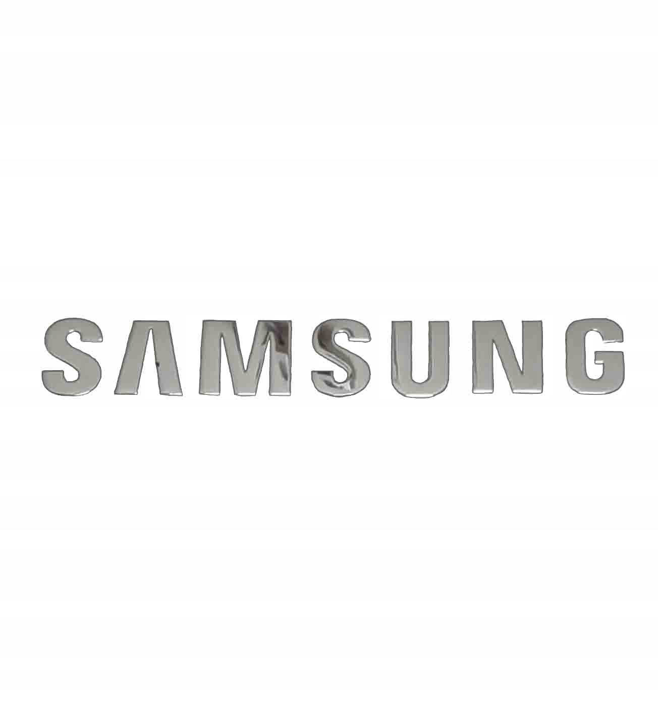 

Samsung naklejka 25x4 mm metalik chrom (38)