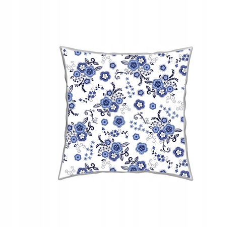 

Poszewka Jasiek W Niebieskie Kwiatuszki 40x40 CM