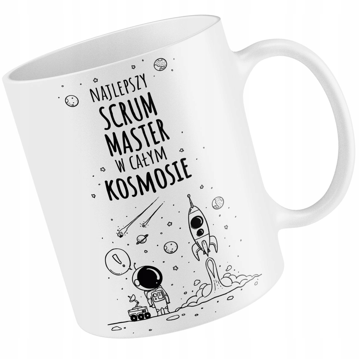 

Kubek Naj Scrum Master W Kosmosie