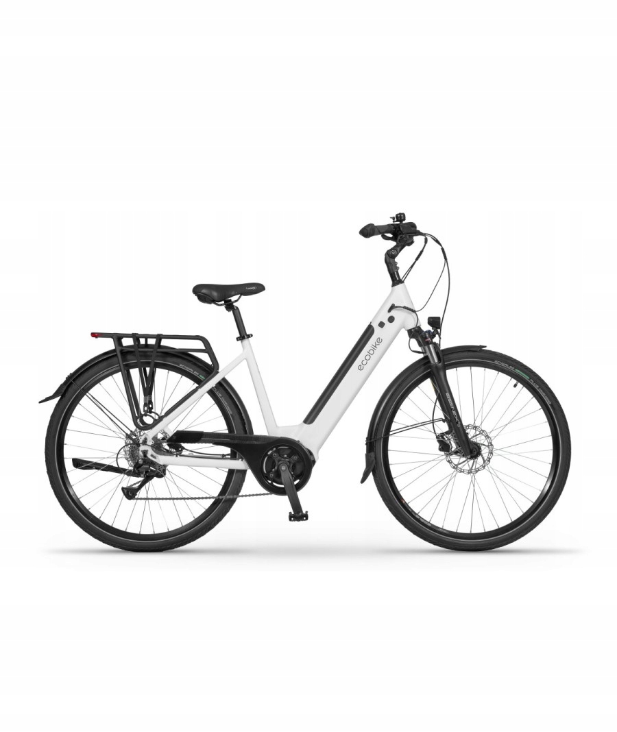 Rower elektryczny Ecobike LX 100 White 19" 36V 17.5Ah (630Wh) Ubezpieczenie