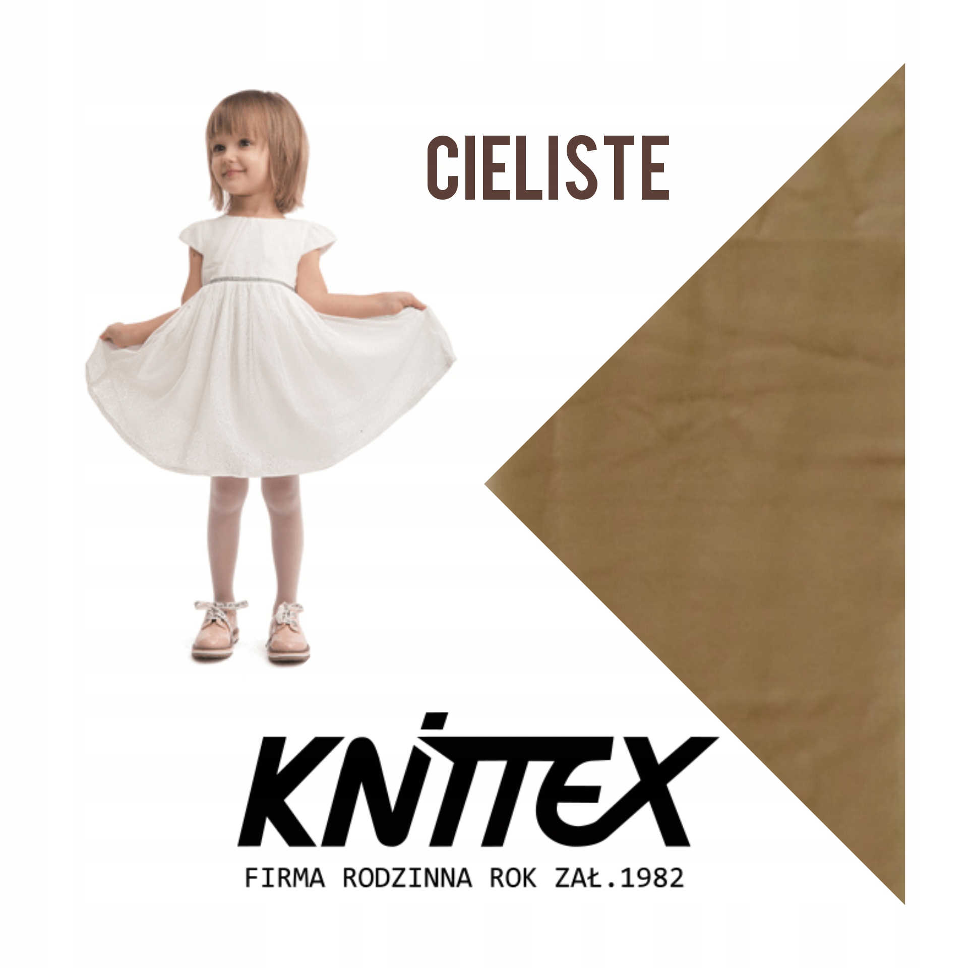 

Rajstopy dziewczęce Cieliste 20den.KNITTEX 92-98