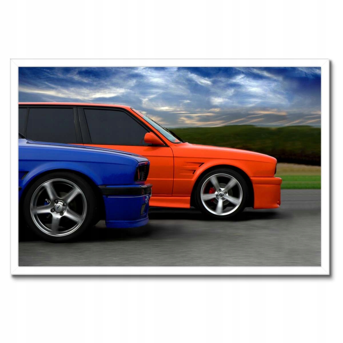 Plakáty v rámu 60x40 Závodní Bmw