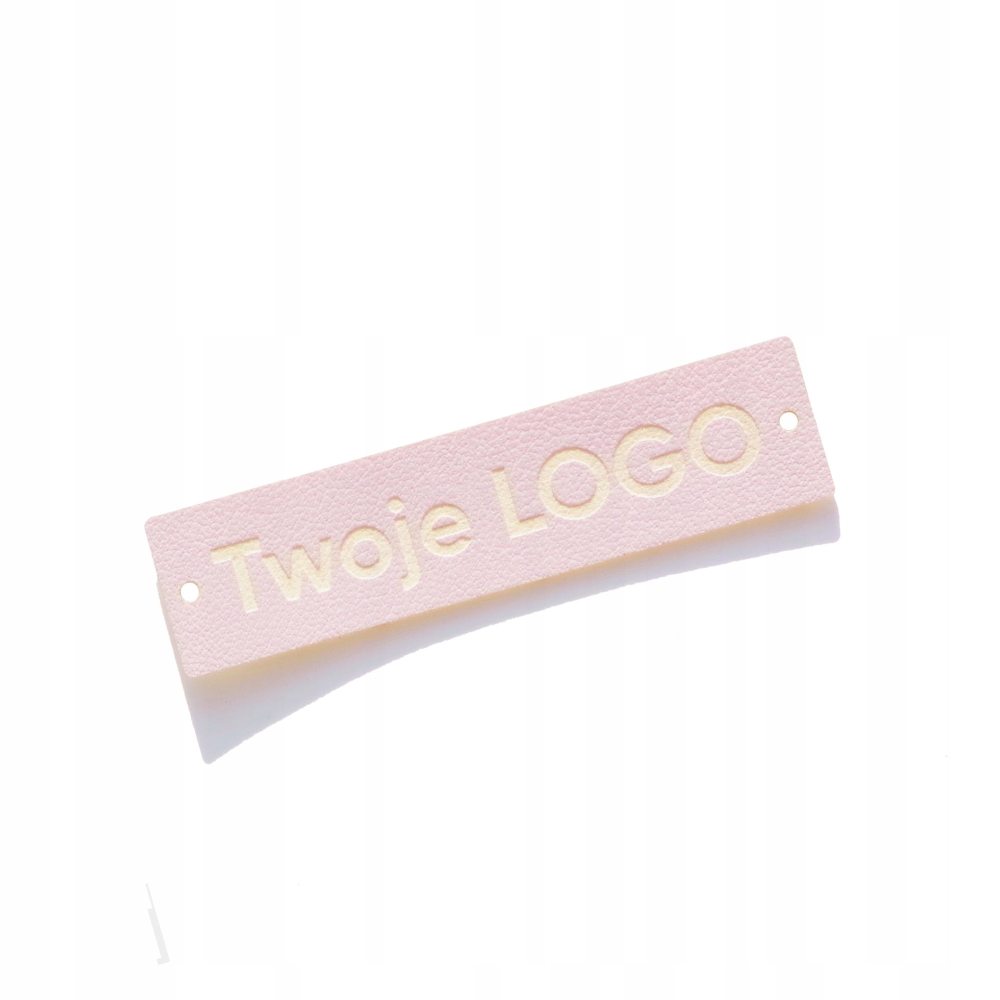 Štítek Etikety ekokůže s logem 50 Ks. personalizovaná