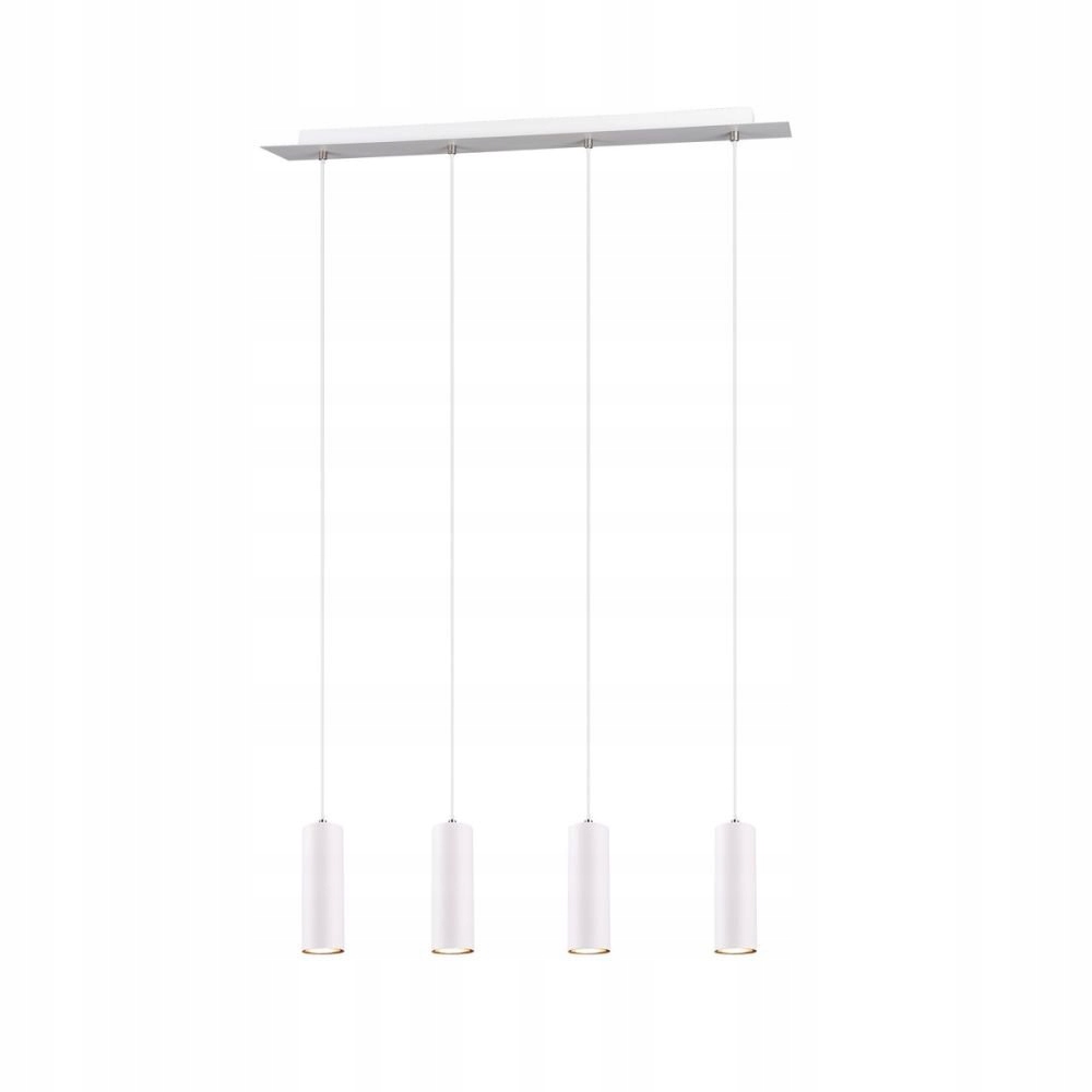 Biela moderná závesná lampa nad stôl Marley 312400401 Trio