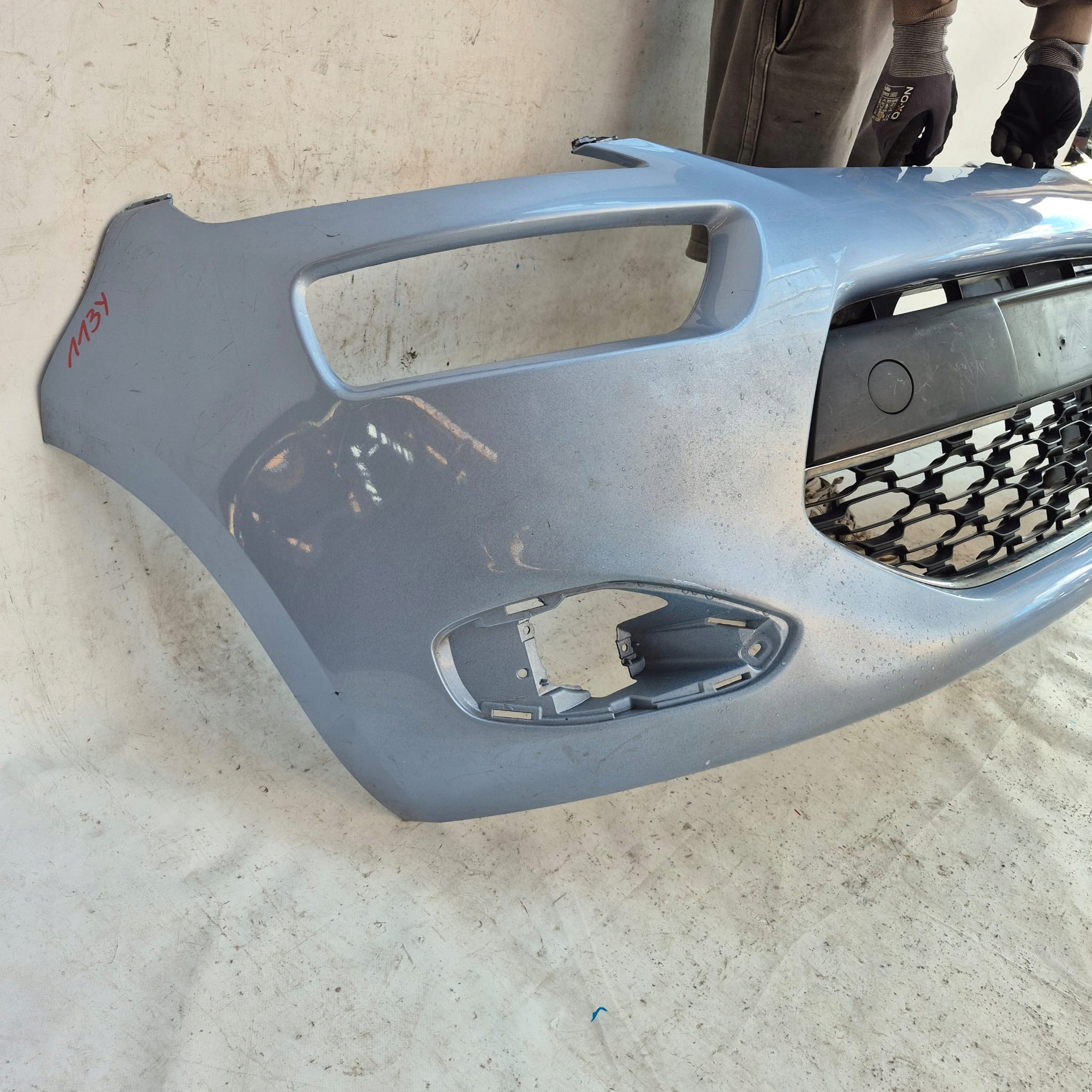 CITROEN C4 II PICASSO 13- bumper front front grid AA36186048
