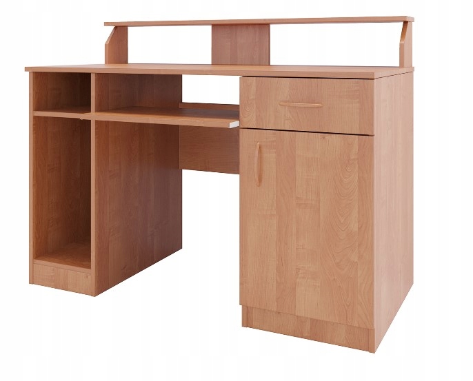 Biurko do PRACOWNI DUŻE funkcjonalne z NADSTAWKĄ Kolekcja Biurko MAX