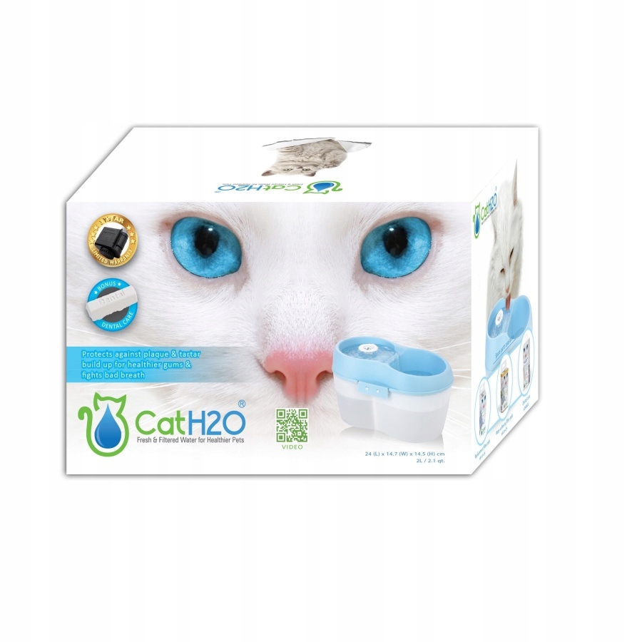 Levně Cat H2O fontána pro kočky a malé psy, adaptér 12V