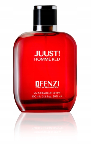 JUUST HOMME RED MEN EDP 100 ml PERFUMY JFenzi EAN (GTIN) 5907690127947