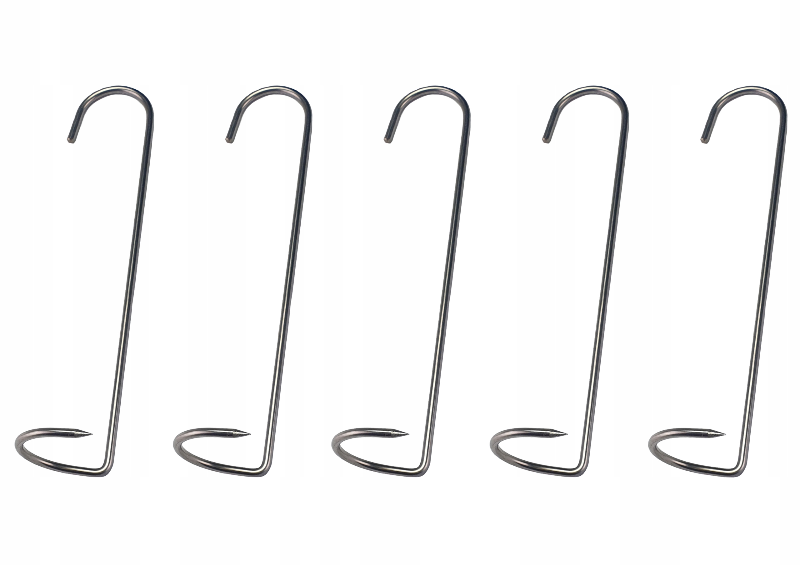 

W-316 Haki wędzarnicze wkręcane do ryb 5 szt. 16cm