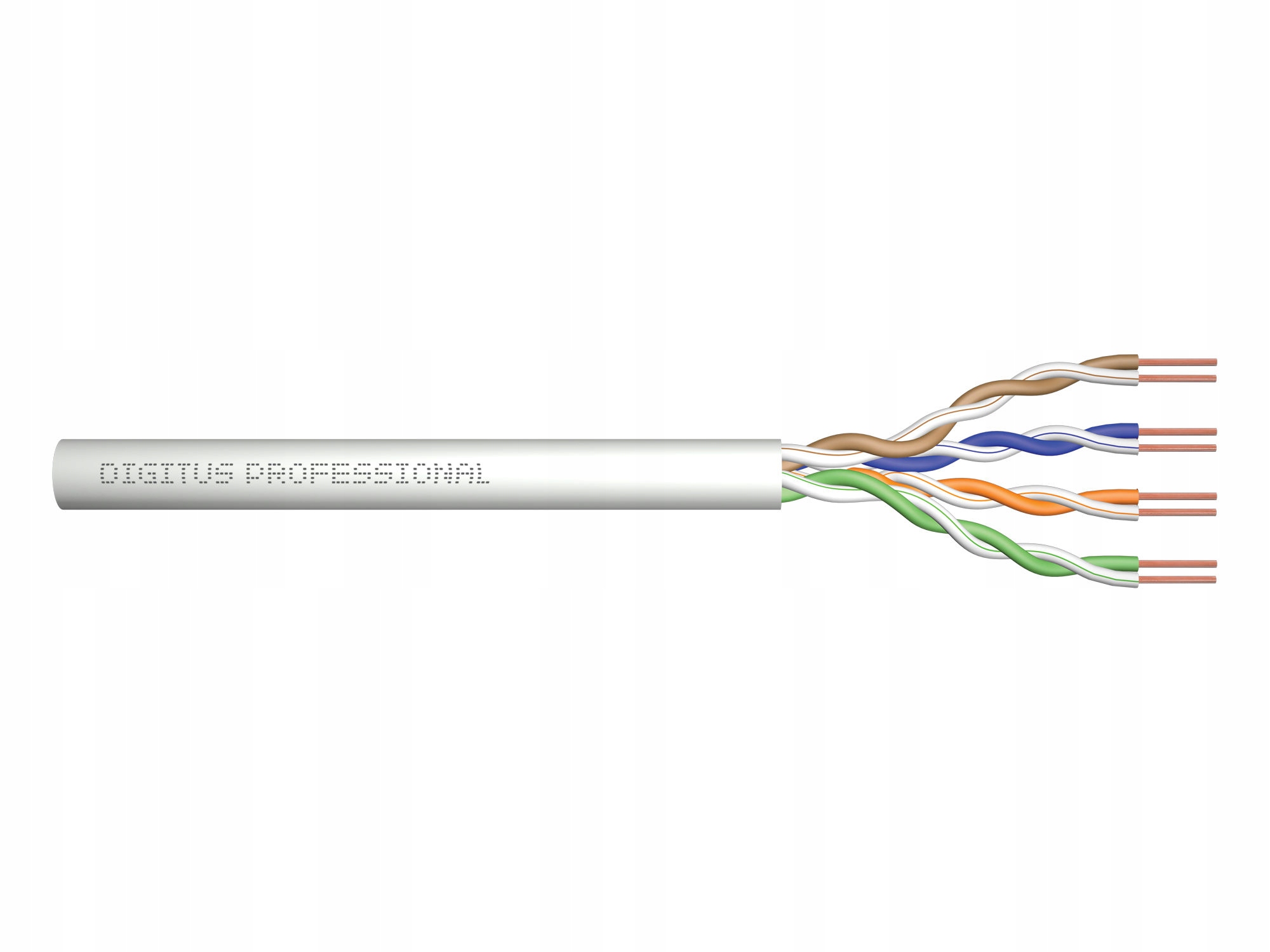 Kabel instalacyjny kat.5e U/utp B2ca Awg 24/1 Lsoh 500m szary Digitus