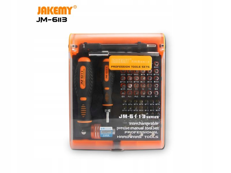 

Zeataw Narzędzi Precyzyjnych Jakemy 73w1 Bity