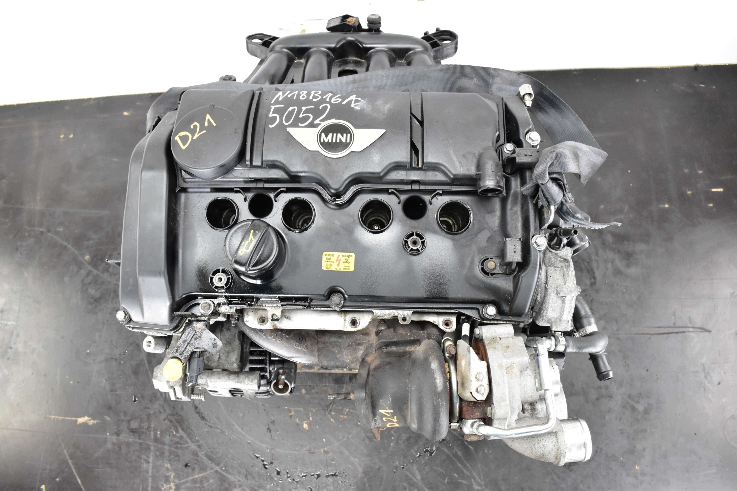 engine MINI COOPER S R55 R60 R61 R59 1.6 Turbo 184KM N18B16A @ KOMPRESJA @