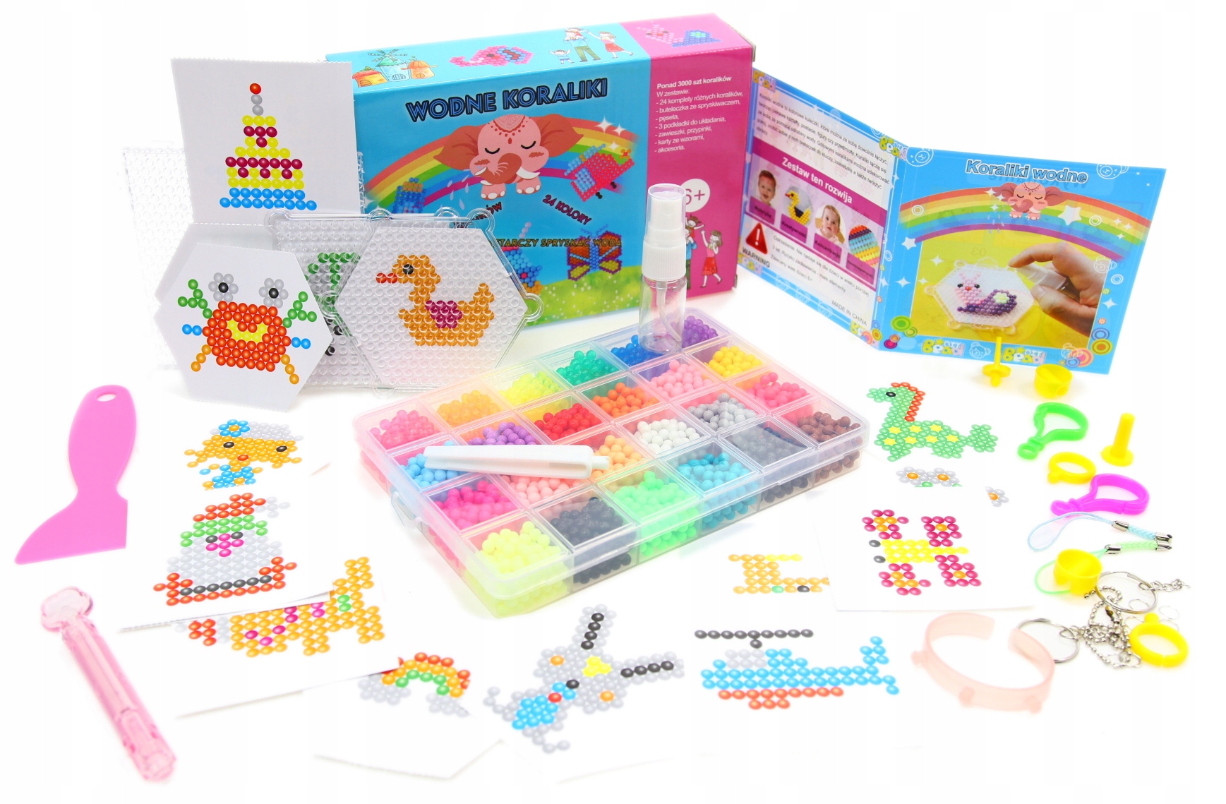 

Koraliki Wodne Aqua Beads Magic 3000 Szablony!