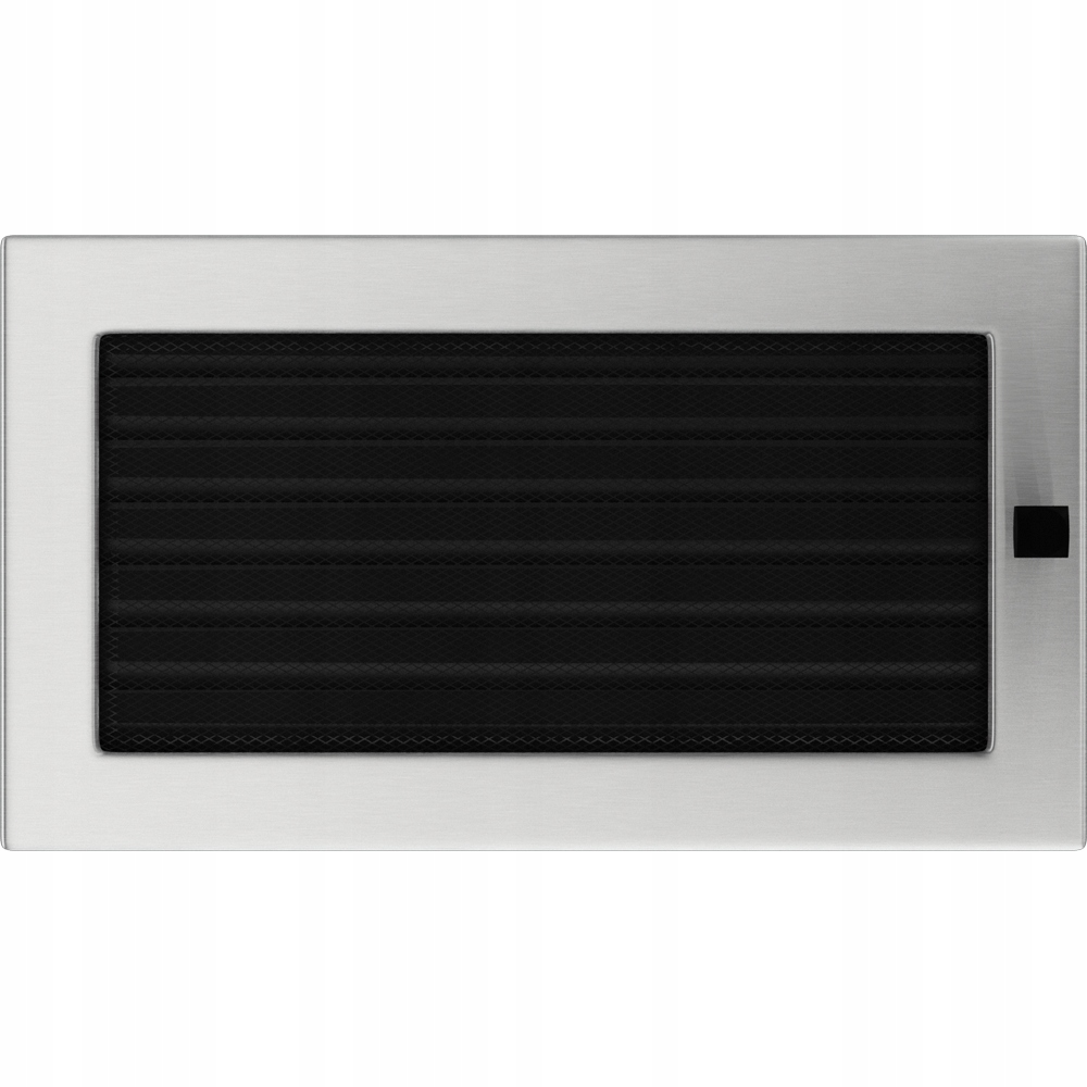 Ventilační mřížka do krbu 17x30 broušená s žaluzií